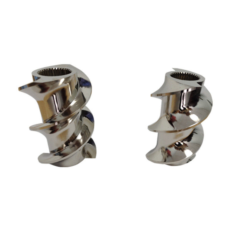 دو پیچ EXTRUDER Elemenet Kneading بلوک شبکه بلوک خوردگی و لباس مقاوم