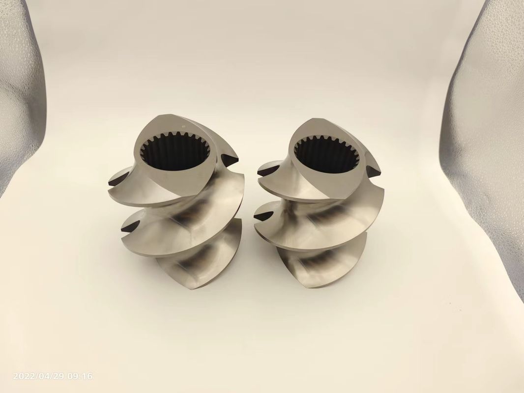 لوازم جانبی گرانولاتور دو پیچ و قطعات پیچ کش و کش از 12mm تا 300mm