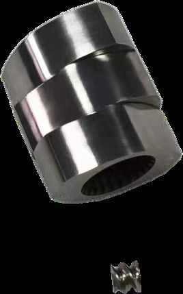 منطقه ذوب شدن قطعات دو پیچ اکستروژر 30° 45° 60° 90° زاویه پیچ 71mm OD