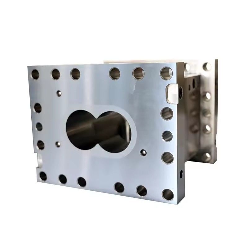 محرکه پلاستیکی دو پیچ موازی با مقاومت بالا در برابر فرسایش و خوردگی عناصر پیچ و بشکه سفارشی