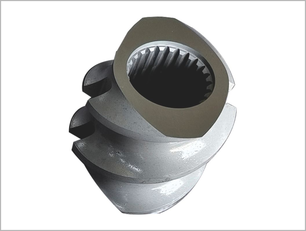 118mm 45#+Cr12MOV پیچ ها و بشکهای مونتاژ برای فش مواد غذایی Extruder قطعات معدنی