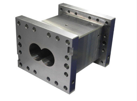 مقاومت در برابر پوشیدن 120mm سوراخ قطر مونتاژ پیچ و بشکه برای قطعات معدنی extruder پلاستیکی حرفه ای