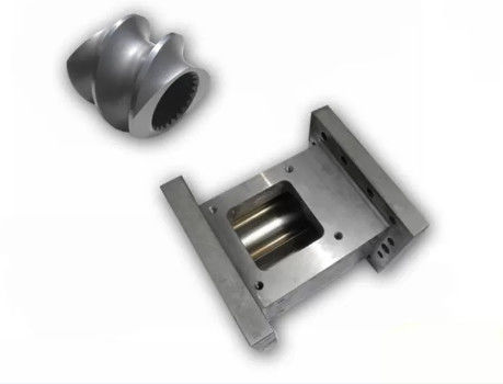 مقاومت در برابر پوشیدن 120mm سوراخ قطر مونتاژ پیچ و بشکه برای قطعات معدنی extruder پلاستیکی حرفه ای