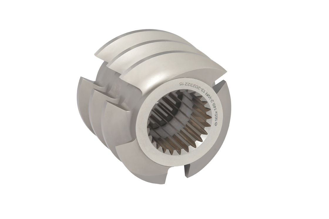 رنگ فلزی Wenger 165 عناصر پیچ برای ماشین پف کردن غذای حیوانات خانگی اندازه سفارشی