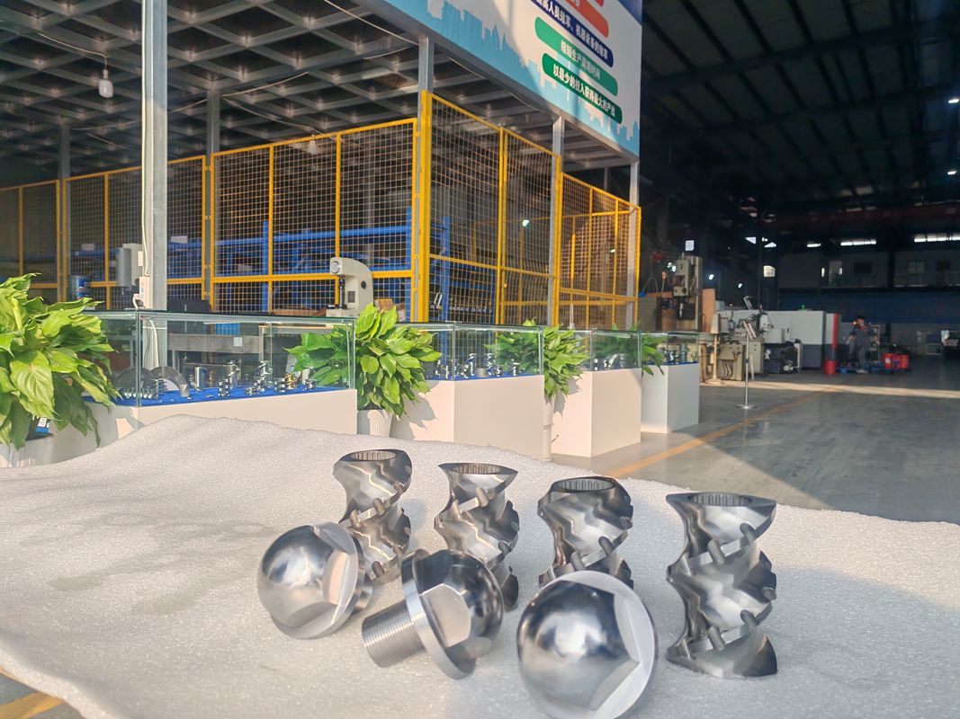 دستگاه اکسترودر دو مارپیچ عناصر پیچ برتر اختلاط و انتقال برای نتایج دقیق