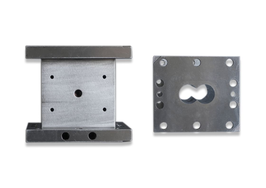 بشکه های بسته، بشکه های باز و عناصر پیچ برای پلاستیک و مواد غذایی دو پیچ Extruder