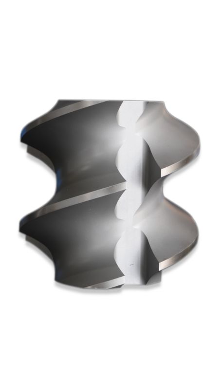 65/75/85/95/110/120/135/mm قطر مرکز مواد سفارشی عنصر پیچ برای قطعات ماشین اکسترودر