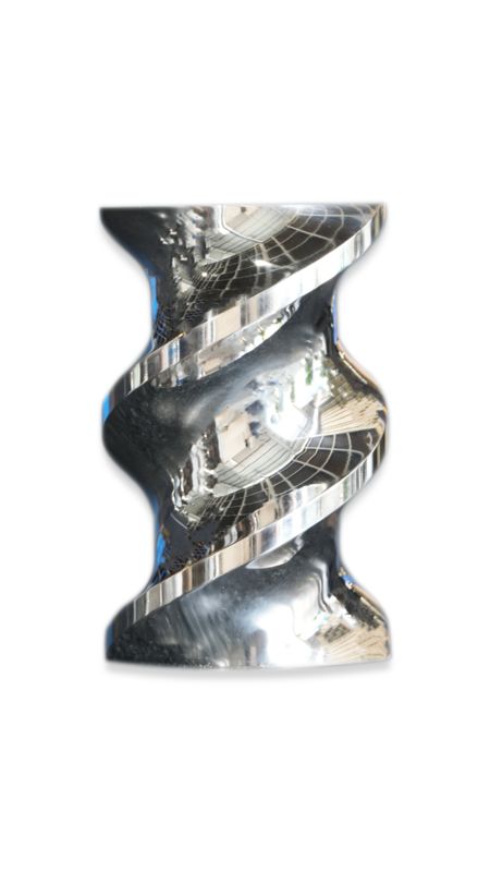 عناصر پیچ PP PE POM PVC PET برای ماشین‌آلات پلاستیک دو مارپیچ هم‌چرخشی