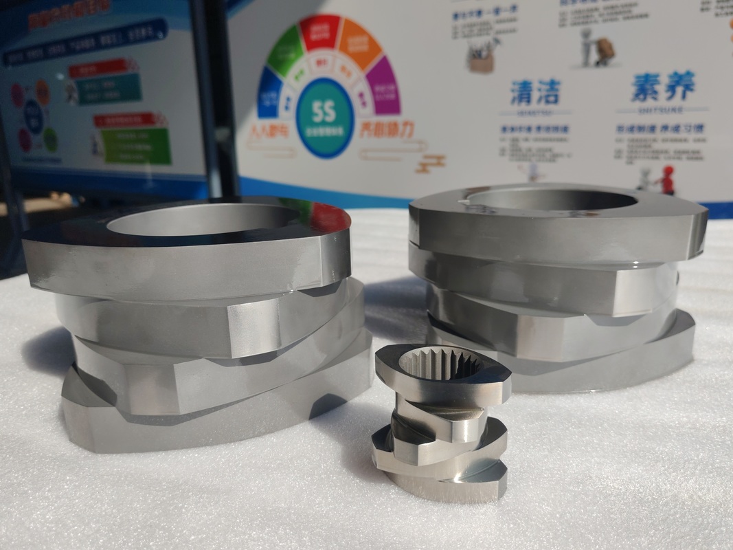 عناصر ماردون اکسترودر دو مارپیچ SZK 250 با گواهینامه ISO 9001 و گزینه های سفارشی