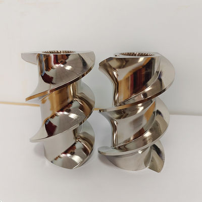 60mm 600rpm دو پیچ اکستروژر عناصر بلوک خم کردن قطعات قطعات قطعات قطعات