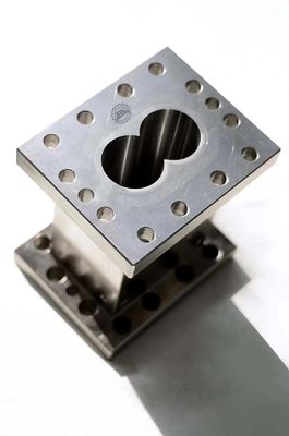 با دقت بالا دو پیچ بشکه Tungsten Carbide مقاوم به لباس مقاوم به خوردگی