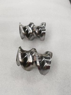 500kg/H - 1200kg/H دو پیچ اکسترودر عناصر عنصر پیچ ISO90001 برای Extruders حالت