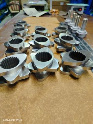 DIN استاندارد WR14 قطعات دو پیچ Extruder Extruder عناصر پیچ
