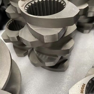 38CrMoAlA/W6Mo5Cr4V2/Cr26MoV عناصر پیچ سفارشی دو پیچ اکسترودر با دقت