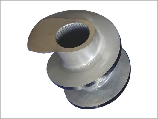 فولاد ضد زنگ SUS440C عناصر دو پیچ اکسترودر برای ماشین اکستروژن مواد غذایی قطعات دو پیچ اکسترودر