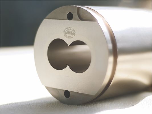 فولاد ضد زنگ SUS440C عناصر دو پیچ اکسترودر برای ماشین اکستروژن مواد غذایی قطعات دو پیچ اکسترودر