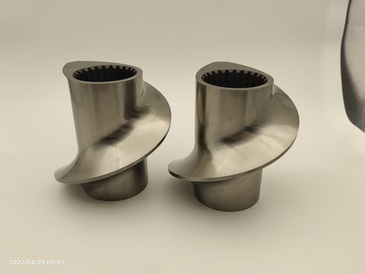 OD 50.5mm فلز رنگ شتر Extruder عناصر پیچ برای ماشین پلاستیکی