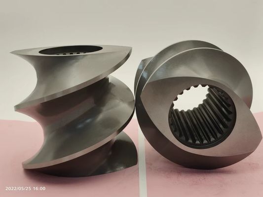 قطعات اکسترودر دو پیچ با دقت بالا برای قطر مرکزی 16-350 میلی متر و بیشتر و تحمل در 0.05 میلی متر
