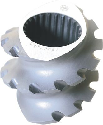 عنصر پیچ پیچ بشکه پیچ قطعات شفت برای Extruder Clextral Twin Screw