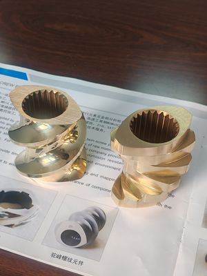 طراحی عناصر پیچ ویژه OEM برای JSW Twin Screw Extruder