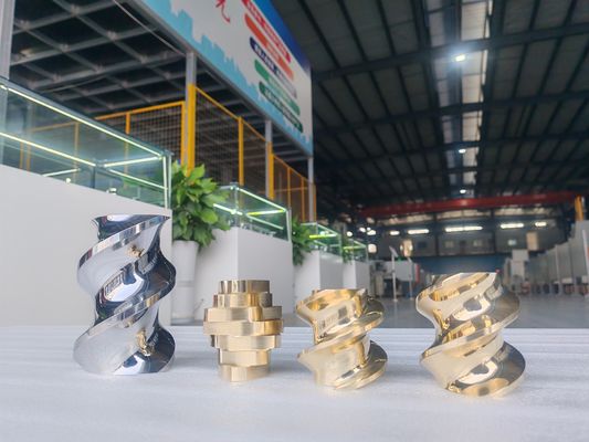طراحی عناصر پیچ ویژه OEM برای JSW Twin Screw Extruder