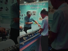 قطعات اکسترودر دو مارپیچ بادوام، فولاد ابزار، عناصر، بشکه ها و شفت ها