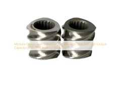 طراحی مدولار عناصر اکسترودر دو مارپیچ و ظرفیت خروجی بالا از 50-2000 کیلوگرم در ساعت برای تولید